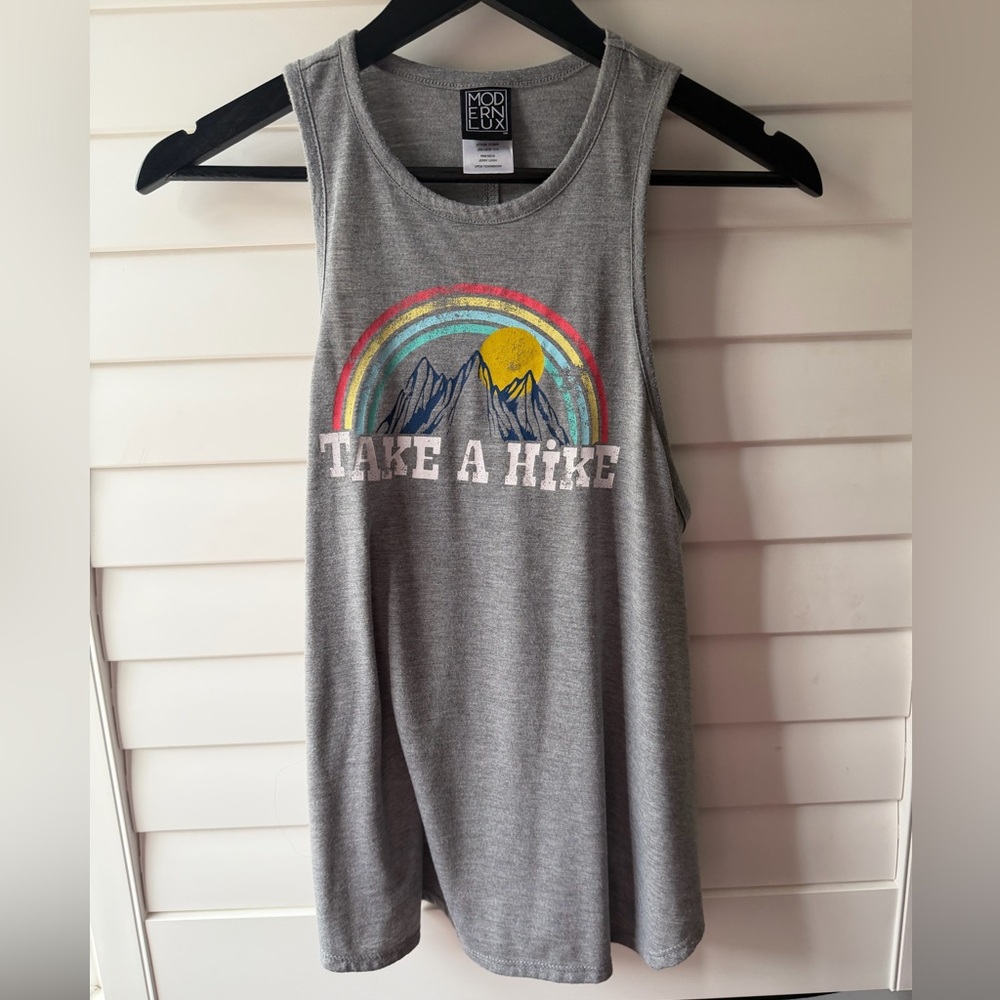 Modern Lux “Take A Hike” Graphic Tank Top |